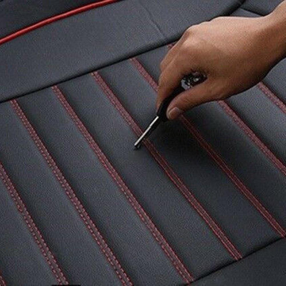 PU Leather Auto Seat Cover Universal Car Front Protector Interior Accessories