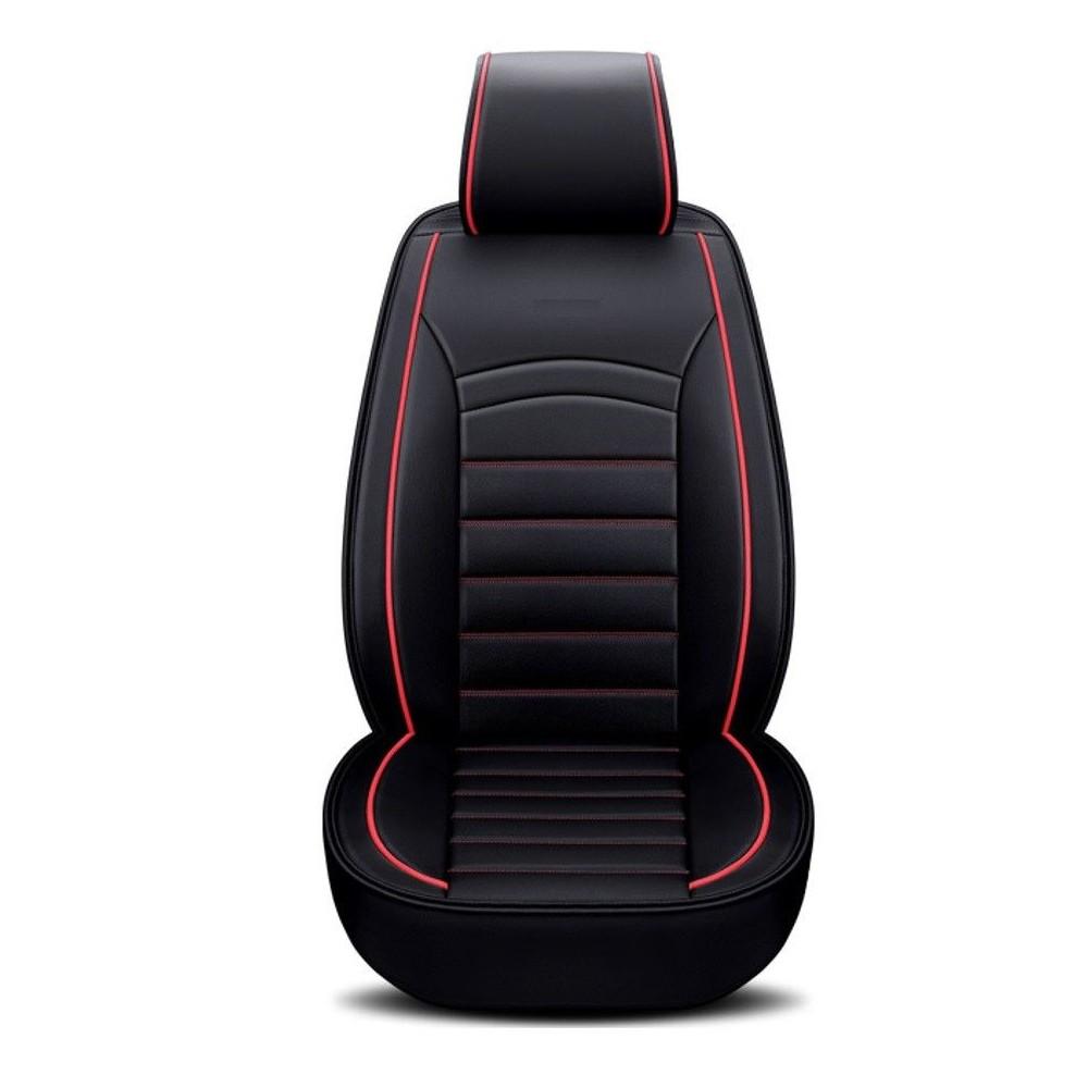 PU Leather Auto Seat Cover Universal Car Front Protector Interior Accessories