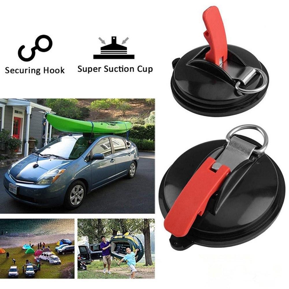 Suction Cup Anchor Heavy Duty Tie Down Securing Hook Universal for Car Truck