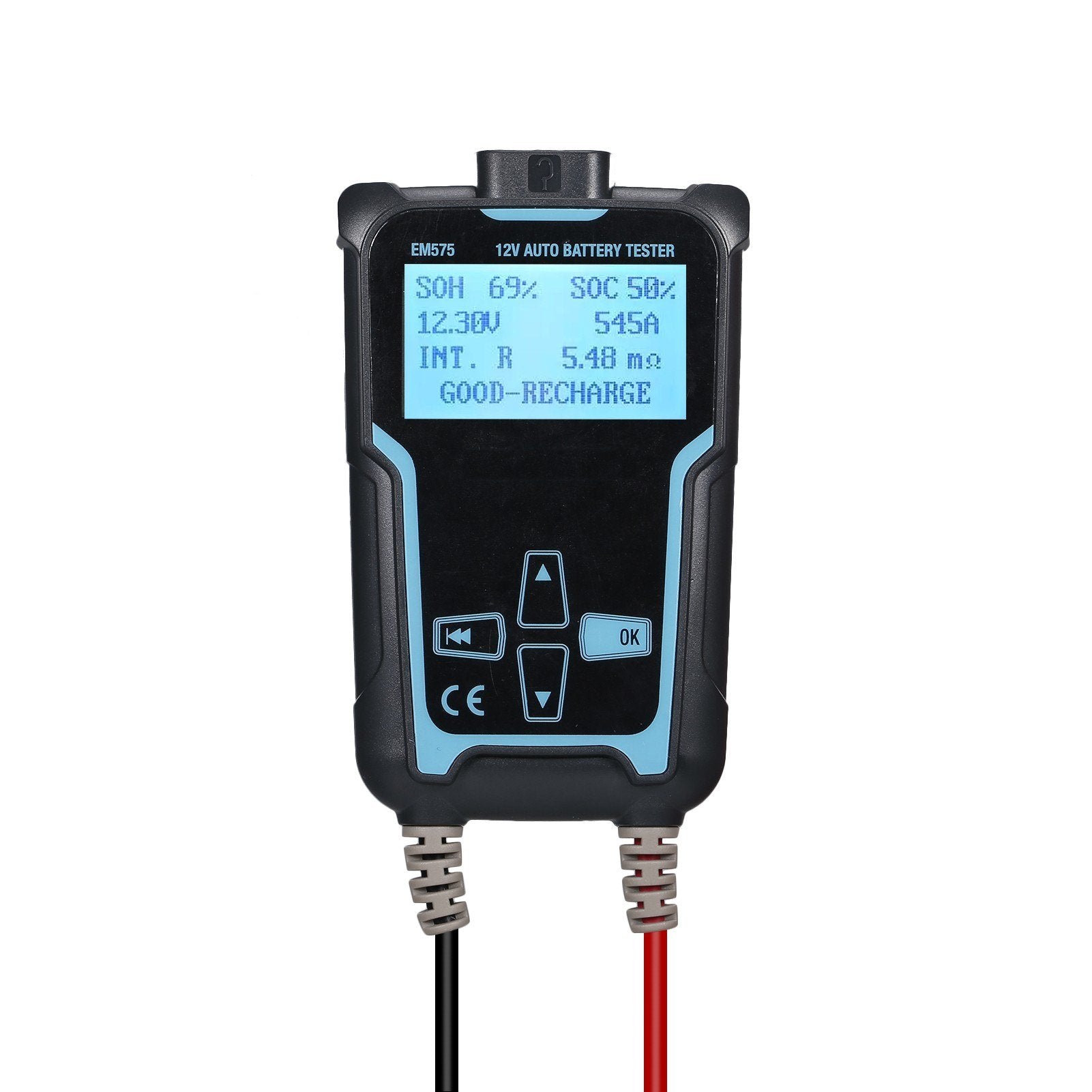 12V-24V Car Battery Tester Analyzer 100-2200 CCA Automotive Load Digital Bad Cell