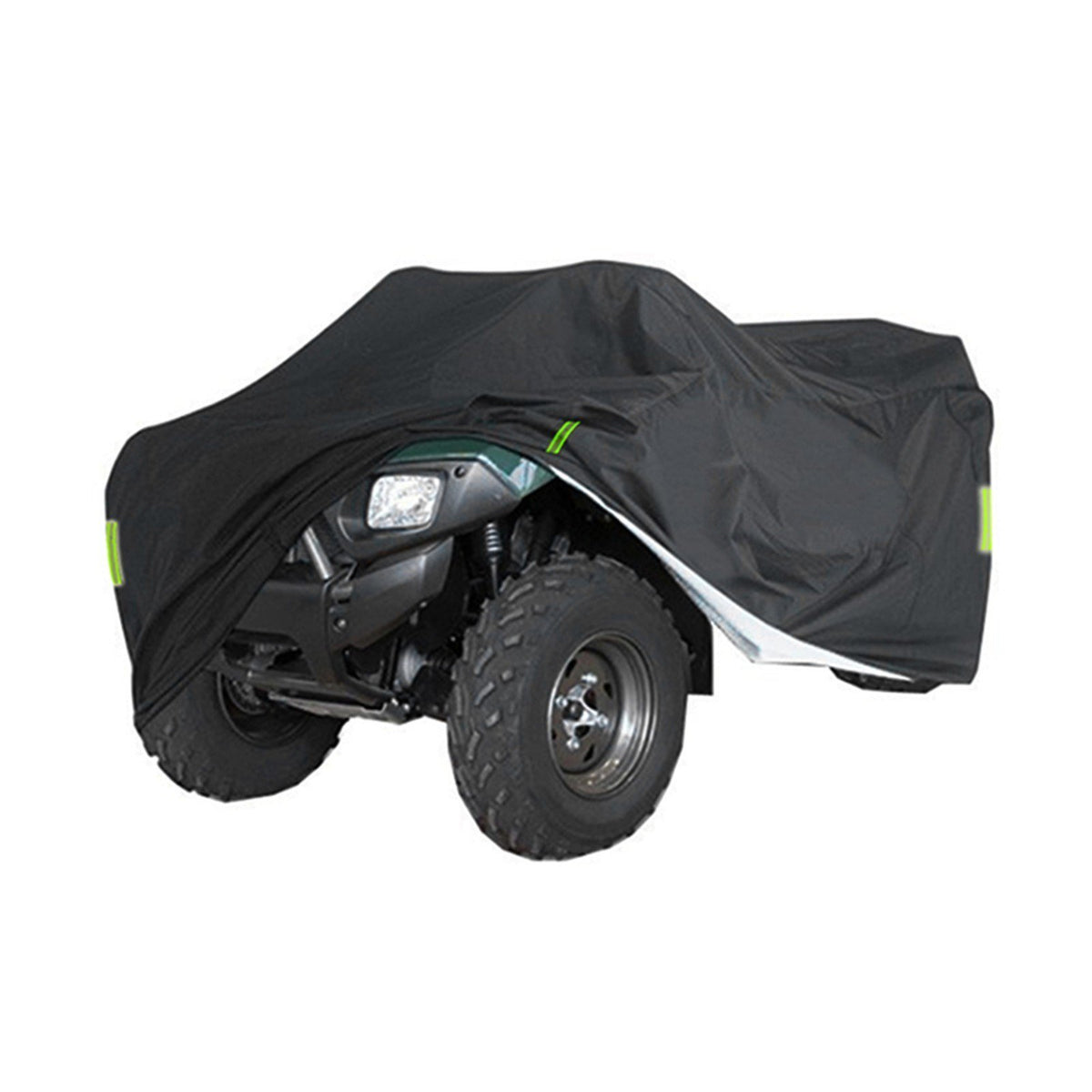 Universal Heavy Duty ATV ATC Cover Waterproof Dustproof Anti-UV Ripstop Beach Vehicle Outdoor Protector with Night Reflective Strip