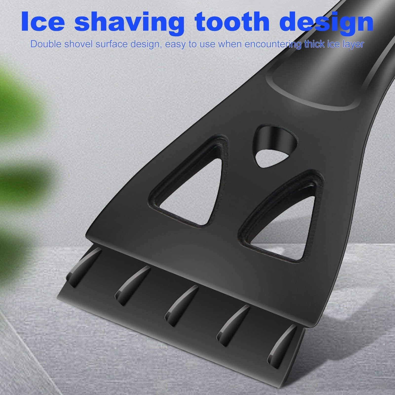 3-in-1 Car Cleaning Brush Ice Scraper Detachable Snow Shovel Dust Remove