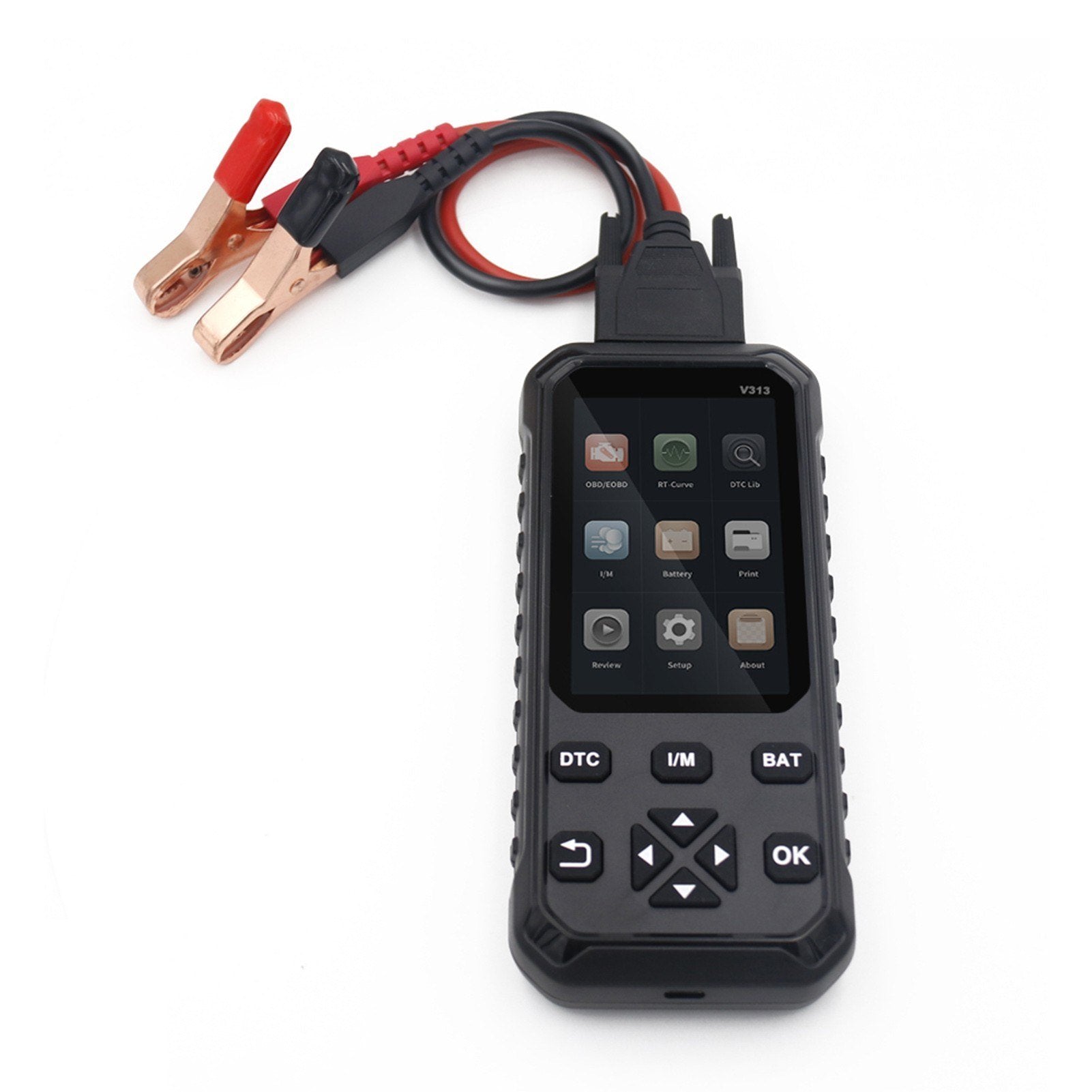 Universal 2 in 1 OBDII OBD Scanner Code Reader Car Scan Diagnostic Tool and Battery detector Auto Code-reader