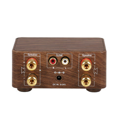 Wood Grain HIFI BT 5.0 Digital Power Audio Amplifier Class D Stereo Home Car Marine USB/AUX IN