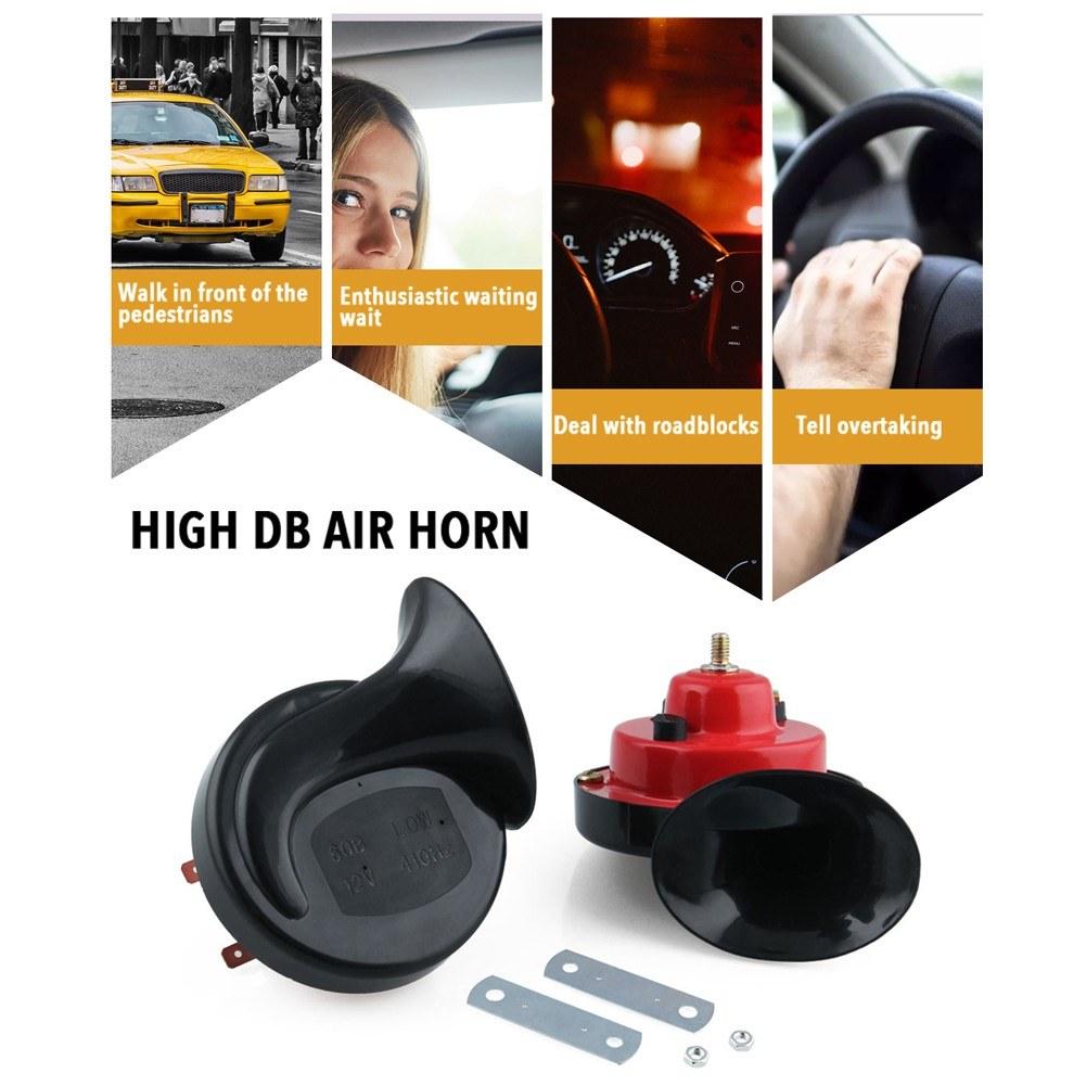 Snail Horn Fitting Dual Tone Of Automobile And Motorcycle Small Electric Car Waterproof