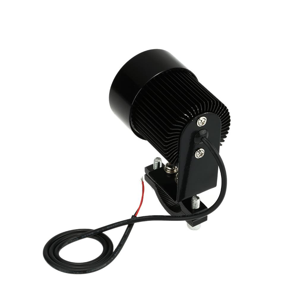 12V-80V 20W Black LED Headlight Lamp Universal for Motorcycle E-bike