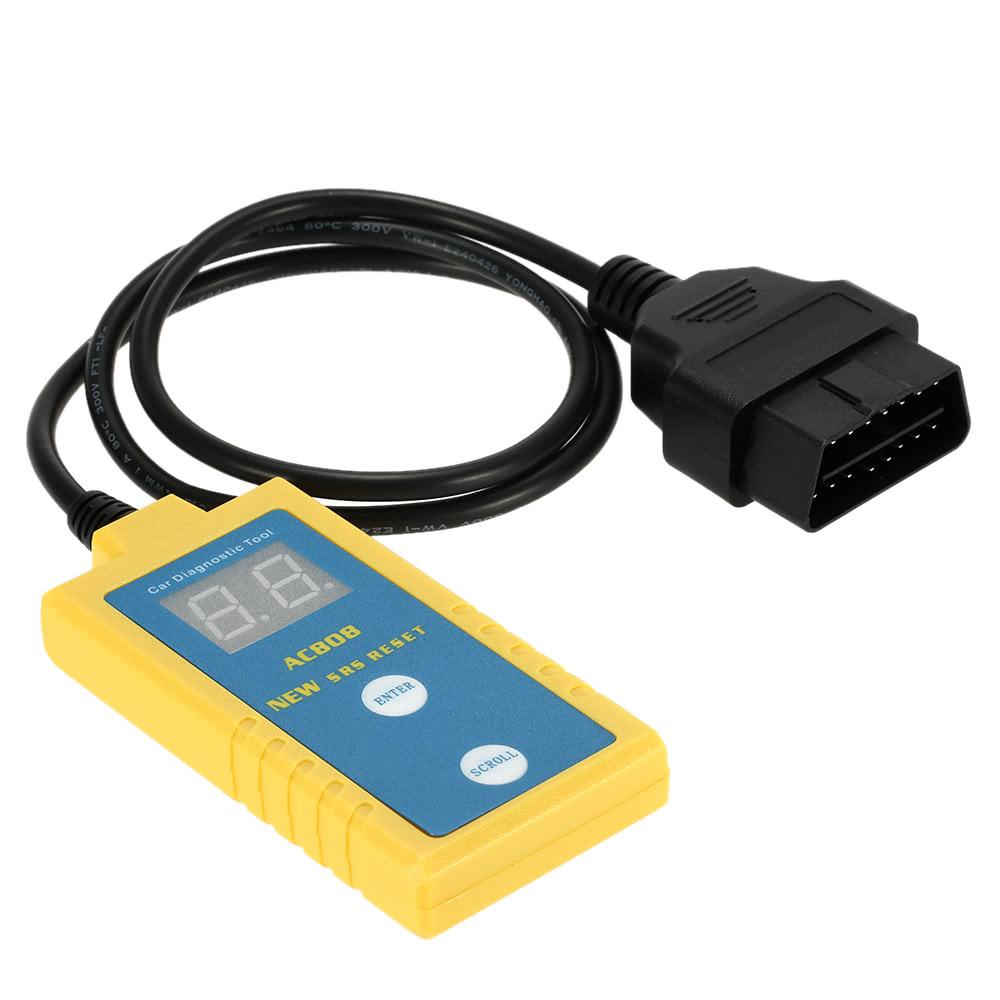 Auto Car Airbag Diagnostic Scan Tool Code Reader Scanner Read and Clear SRS Trouble Codes for BWM