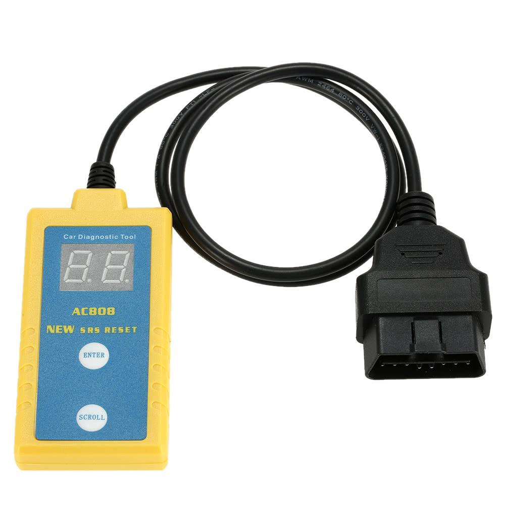 Auto Car Airbag Diagnostic Scan Tool Code Reader Scanner Read and Clear SRS Trouble Codes for BWM