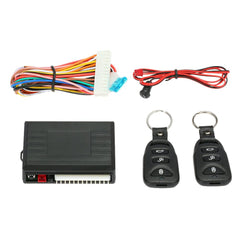 Universal Remote Central Control Box Kit Car Door Lock Keyless Entry System with Trunk Release Button