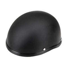 Motorcycle Half Open Face Helmet Matt Black Protection Shell for Scooter Bike