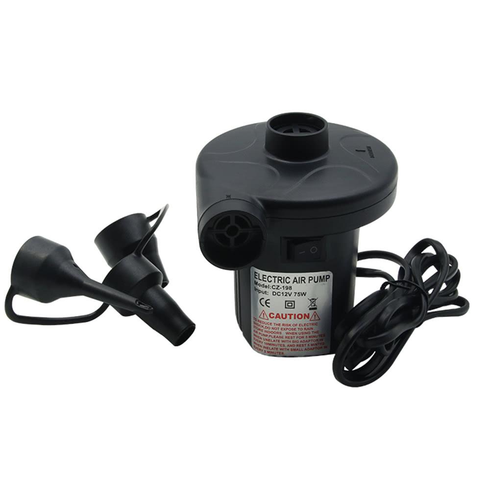 Portable Air Pump 12V Electric Multifunctional for Inflatables Mattress Raft Bed