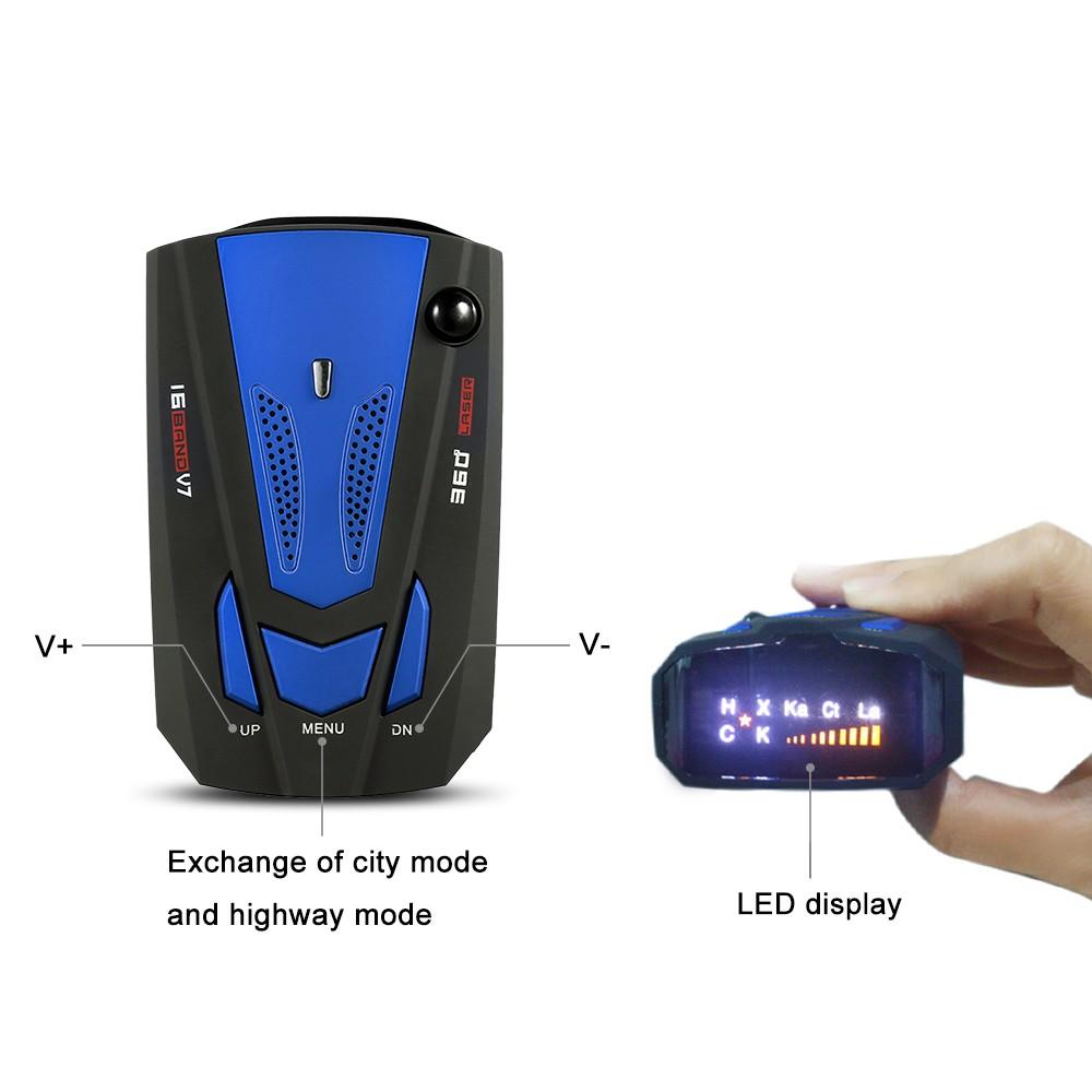 Car Vehicle Speed Detector Control Voice Alert Warning Device