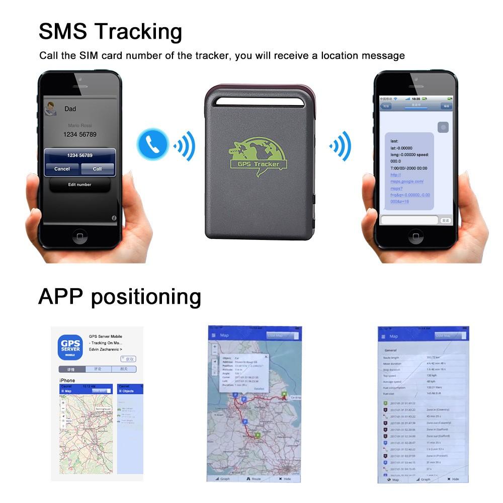 Car GPS GSM GPRS Tracker Realtime Tracking Locator Device 110-220V