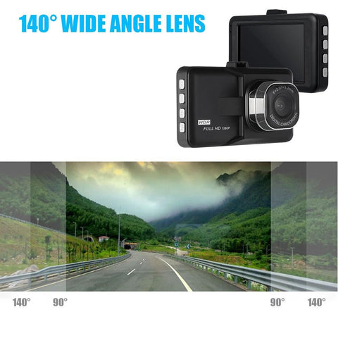 1080P High-Resolution Definition Wide Angle Camera DVR Night Vision Recorder