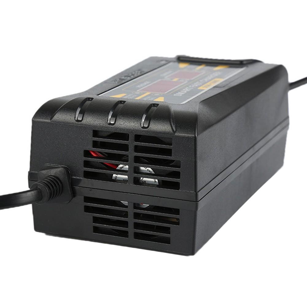 Full Automatic Smart 12V 10A Lead Acid/GEL Battery Charger w/ LCD Display Fast 110-240V
