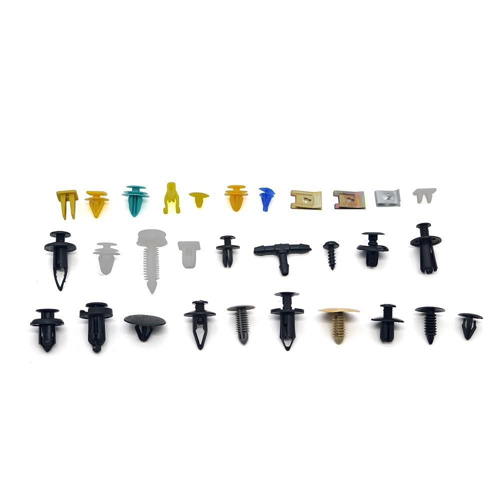 500PCs Universal Mixed Vehicle Bumper Clips Retainer Fastener Rivet with Car Removal Tool