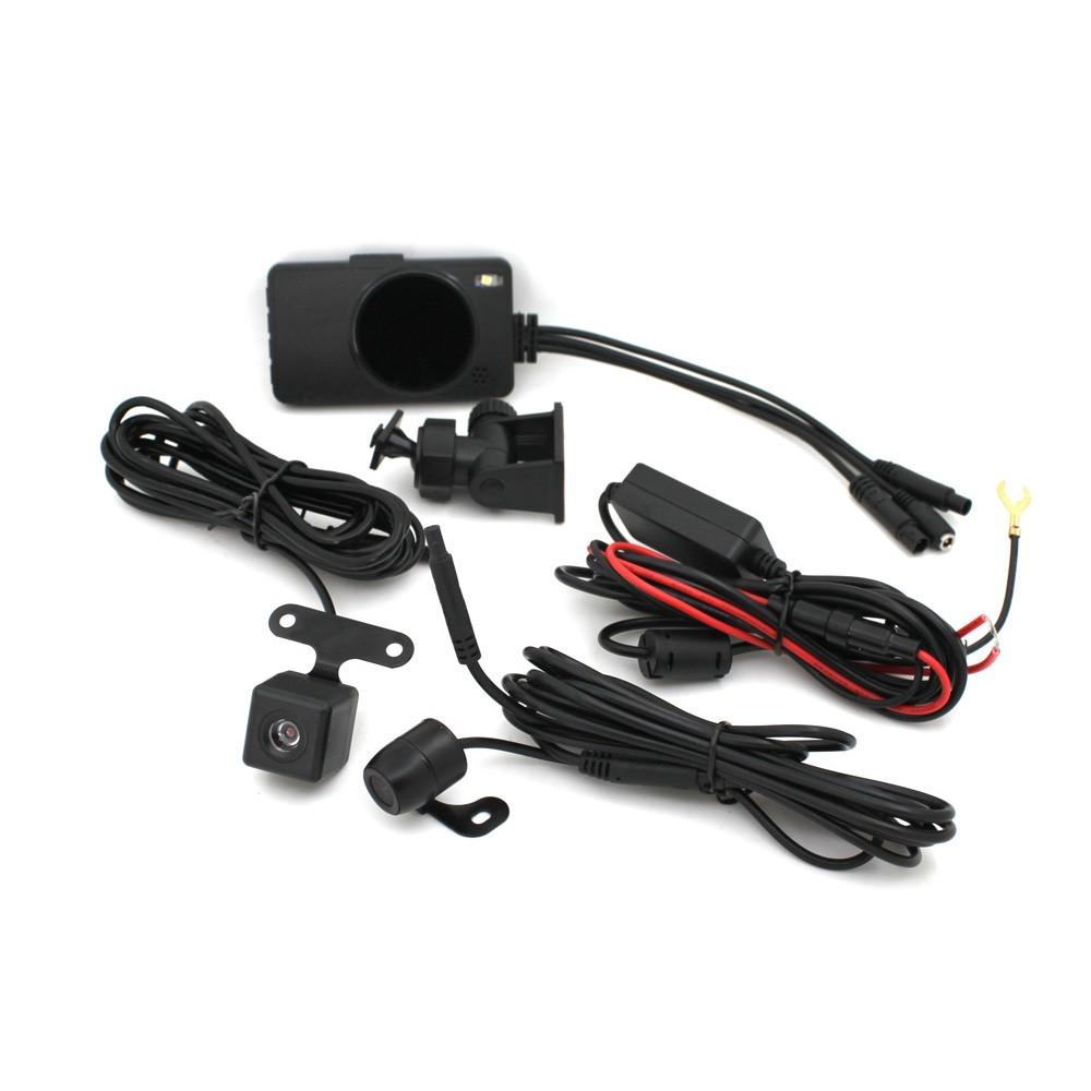 Motorcycle DVR Dual Lens Driving Recorder