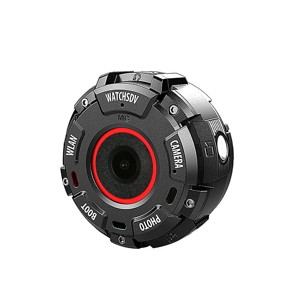 Smart Wearable Camera Watch Style Outdoor Sports with WIFI Function IP68 Waterproof