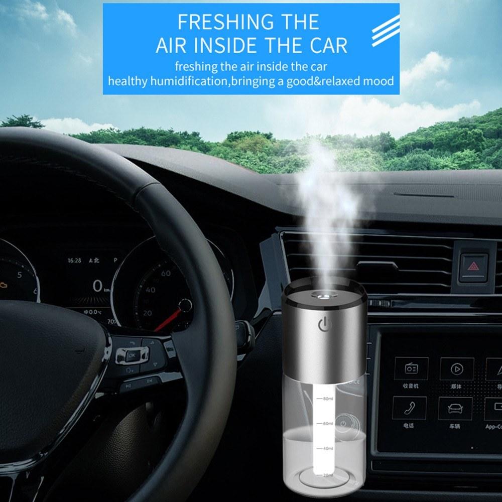 Car Humidifier with Dual USB Charger