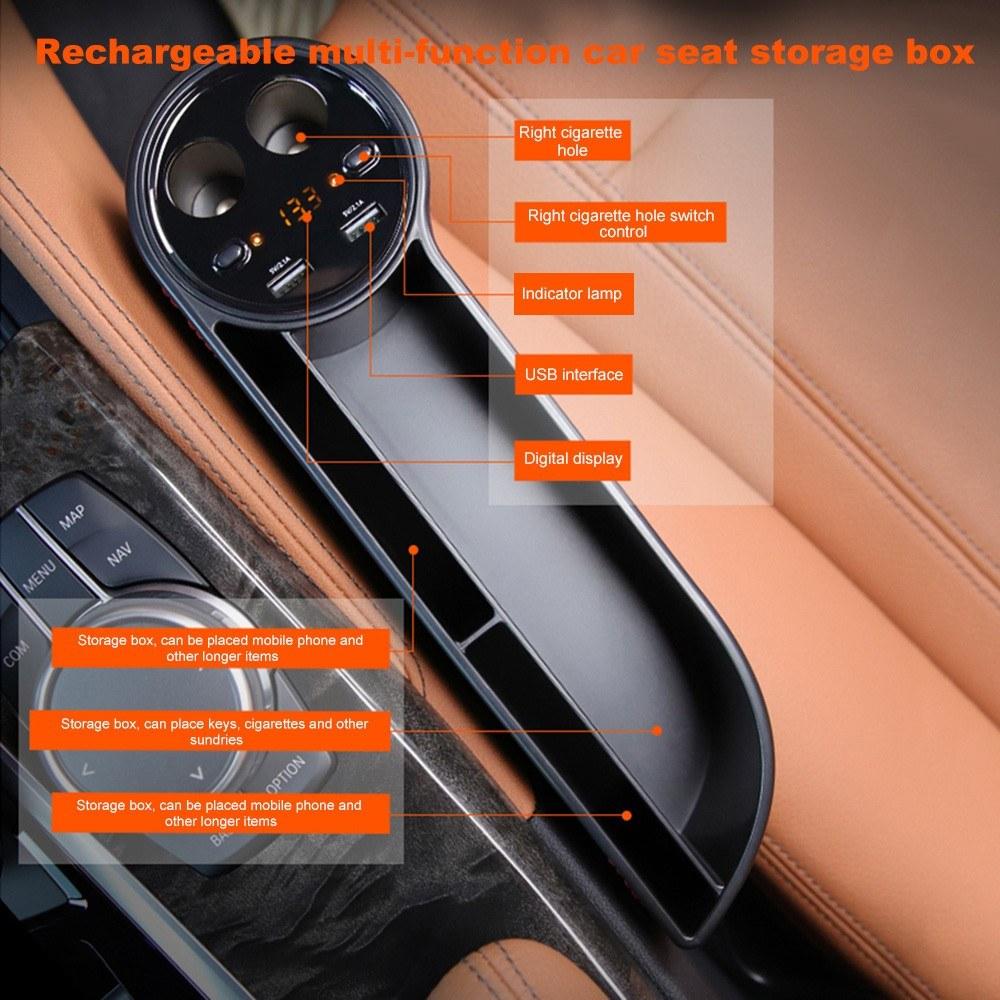 Car Seat Organizer Side Pocket Gap Storage Box