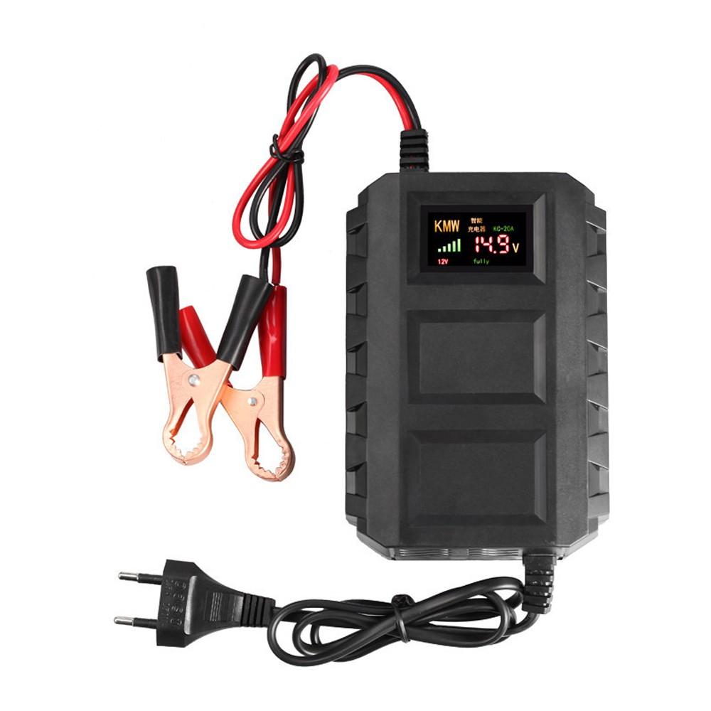 Intelligent 12V 20A Automobile Batteries Lead Acid Battery Charger For Car Motorcycle