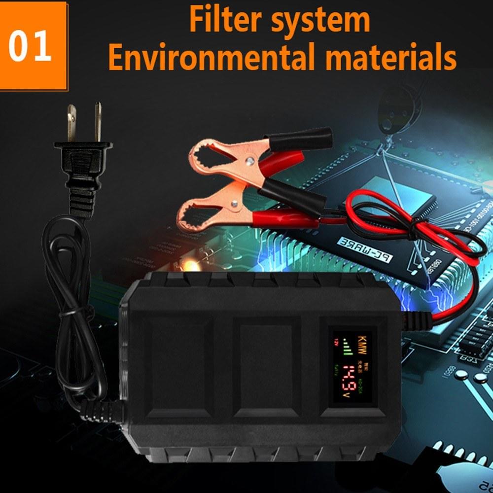 Intelligent 12V 20A Automobile Batteries Lead Acid Battery Charger For Car Motorcycle