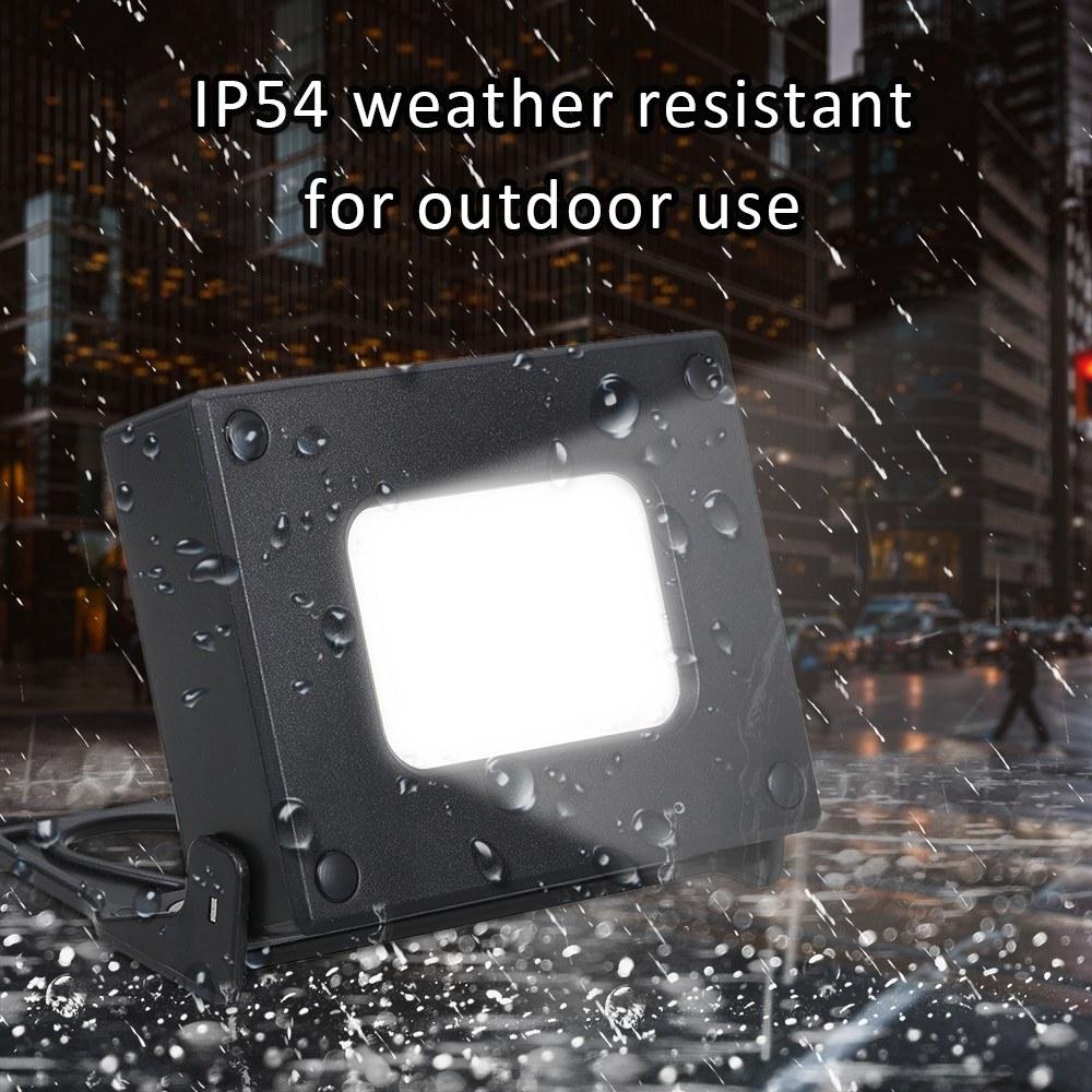 Portable LED Pocket Floodlight, Mini Power Bank High Bright for Outdoor Camping Hiking Emergency