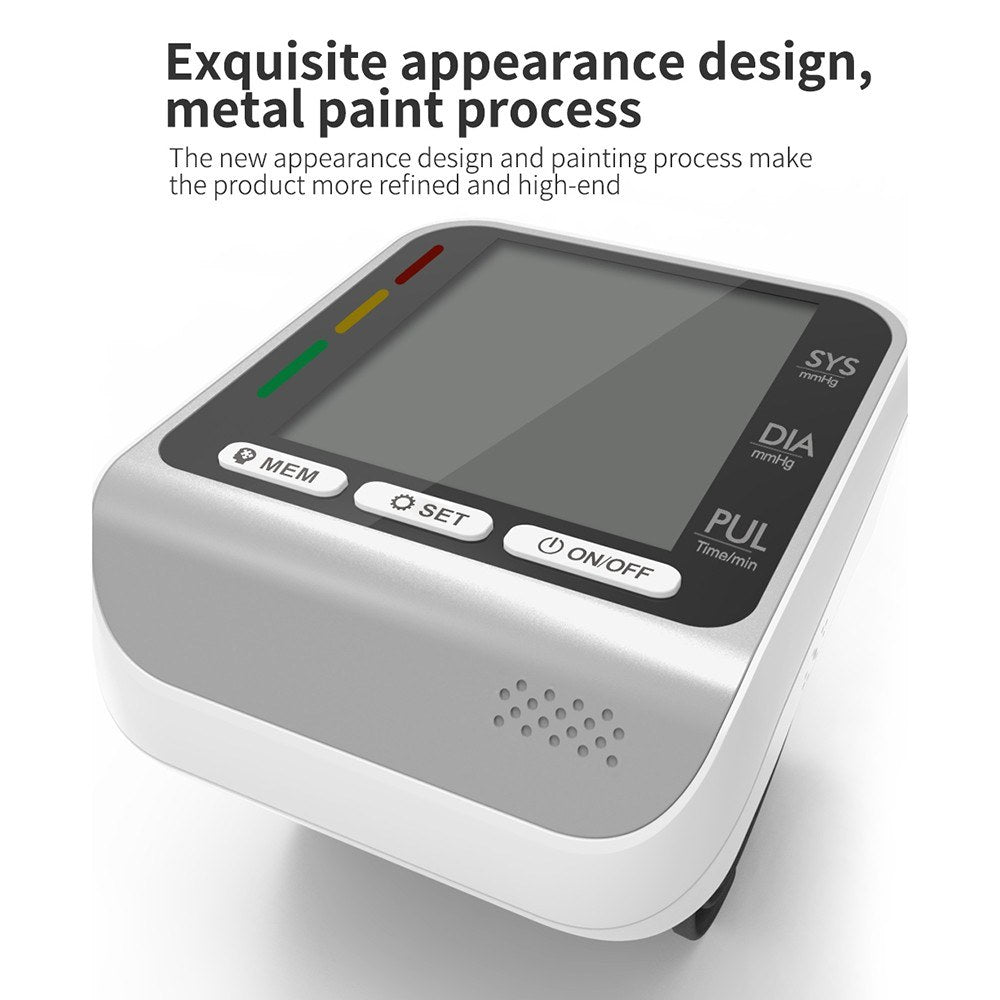 Electronic Wrist Blood Pressure Monitor