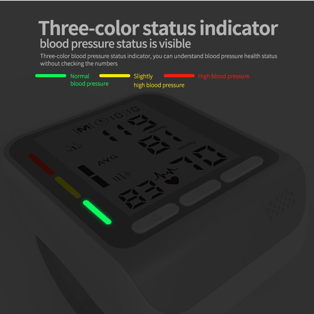 Electronic Wrist Blood Pressure Monitor