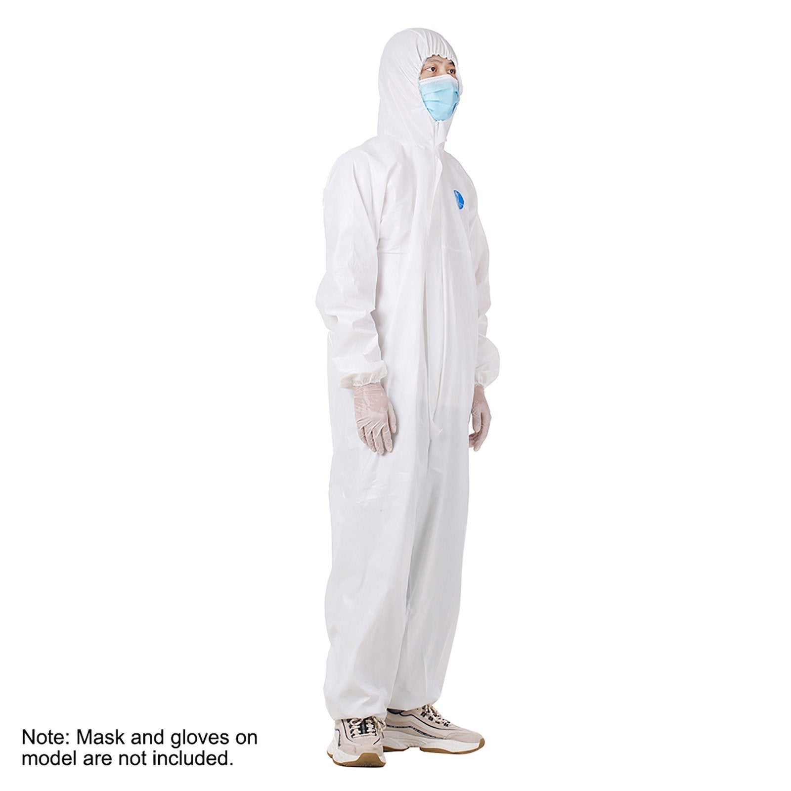 Coverall Disposable Isolation Suit Prevent Invasion for Staff Protective Clothing Dust-proof Coveralls Antistatic