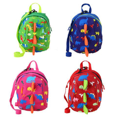 Kids School Bags Nylon Cute Dinosaur Travel Backpack