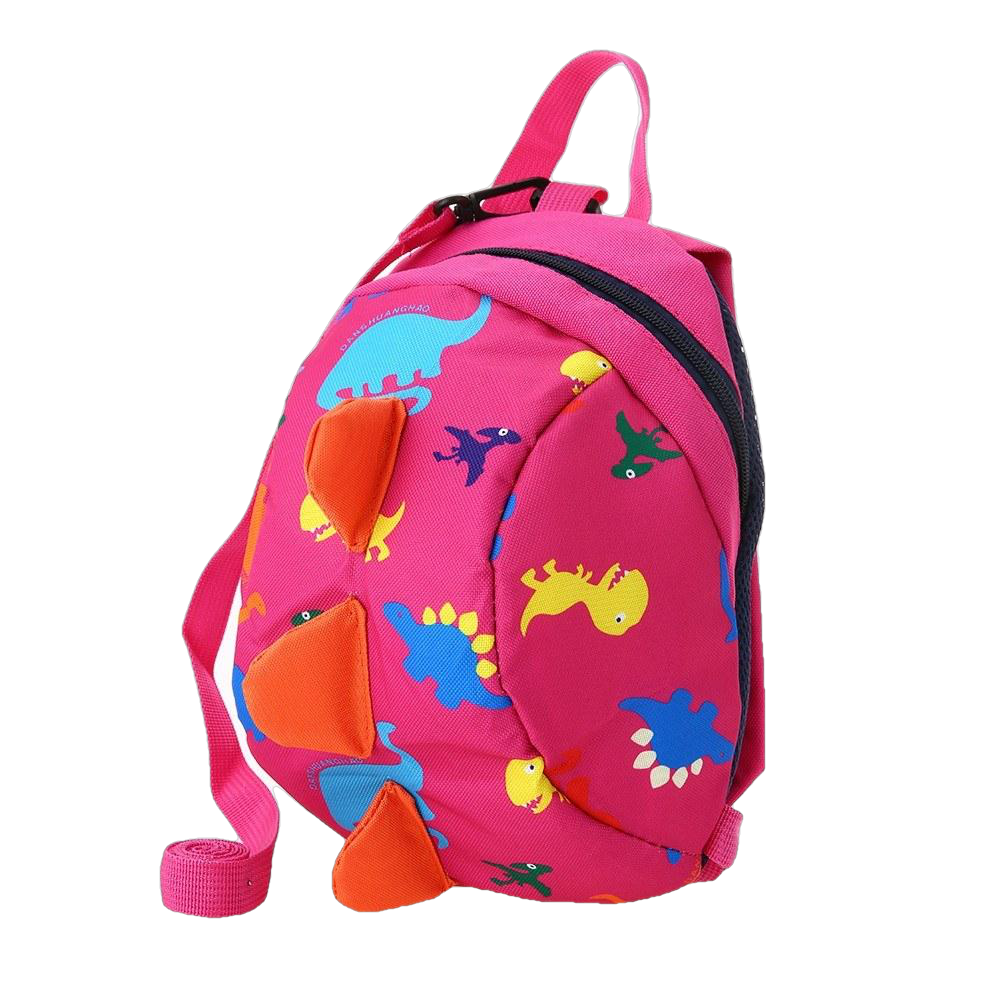 Kids School Bags Nylon Cute Dinosaur Travel Backpack