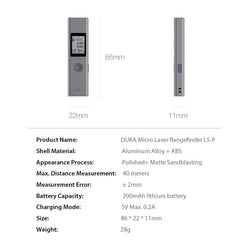 Laser Rangefinder LS-P Range Finder 40M