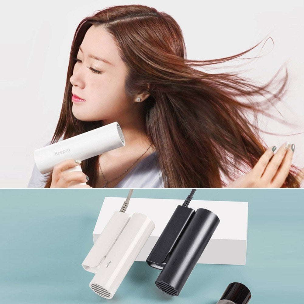 Mini Hair Dryer 550W Professional Hairdryer Quick Dry Portable Folding Handle Hairdressing Barber Blower 220V