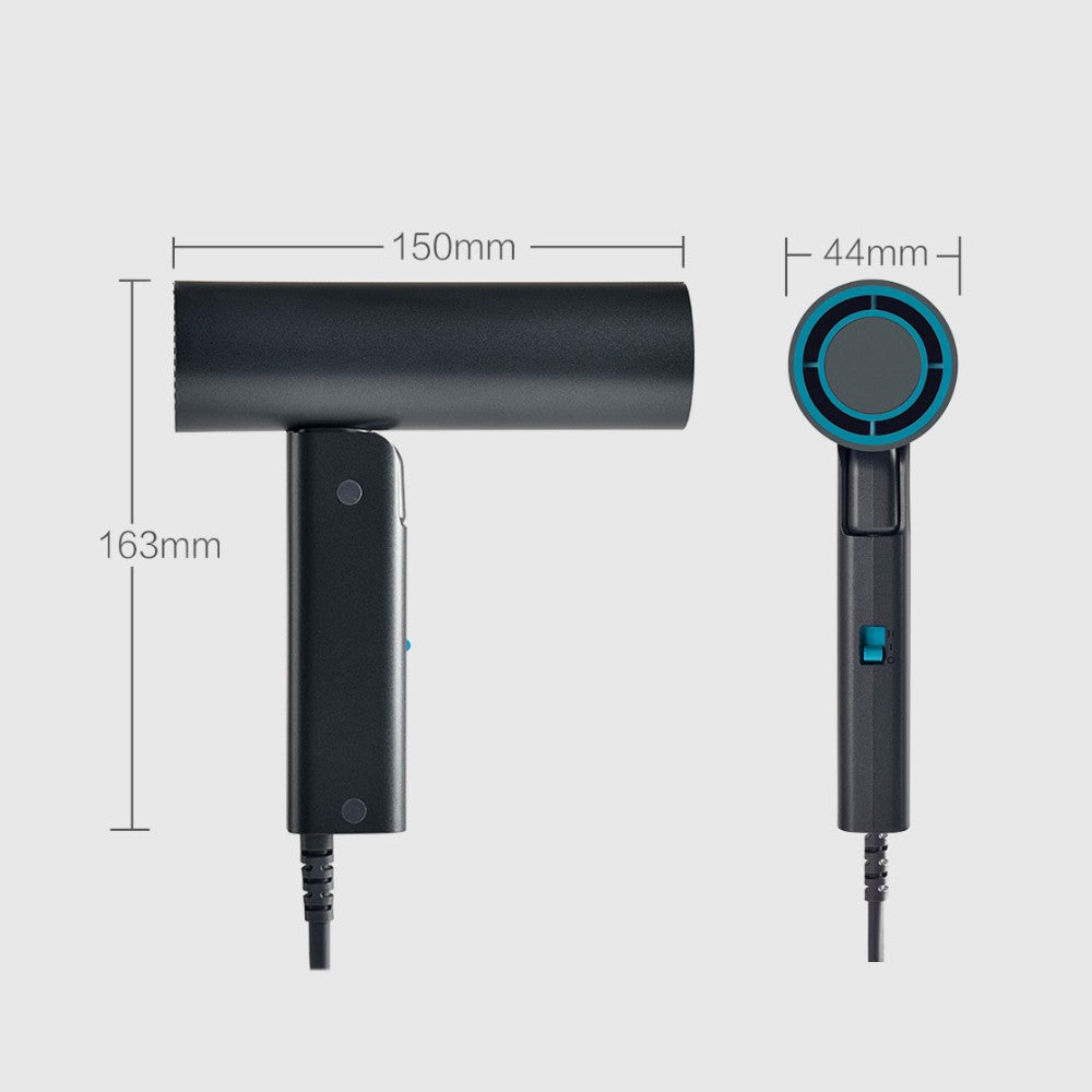 Mini Hair Dryer 550W Professional Hairdryer Quick Dry Portable Folding Handle Hairdressing Barber Blower 220V