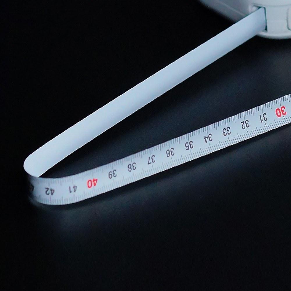 Laser Tape Measure 2-in-1 Laser Measurement 25M Laser Range Finder USB Rechargeable Backlit Display