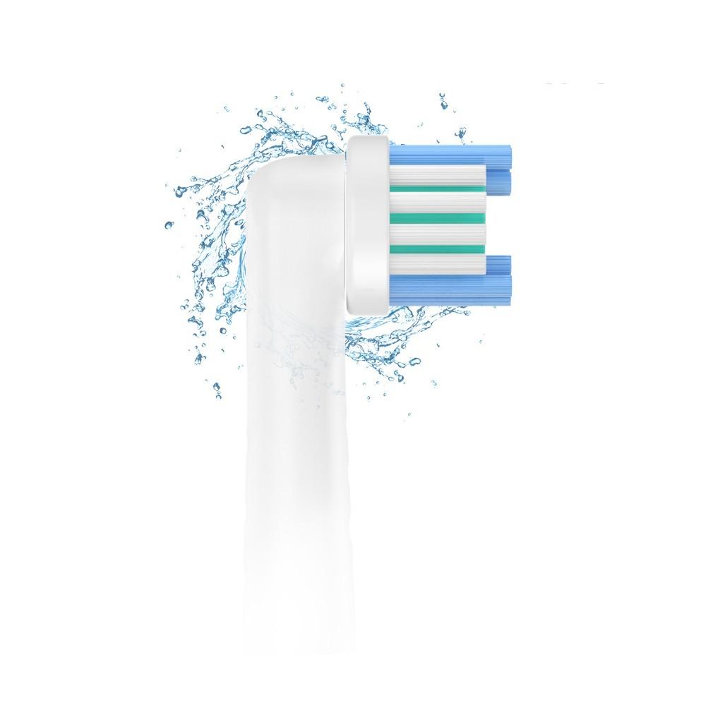 Replacement Toothbrush Heads Soft Bristles Compatible with Braun Oral B 4 Pack