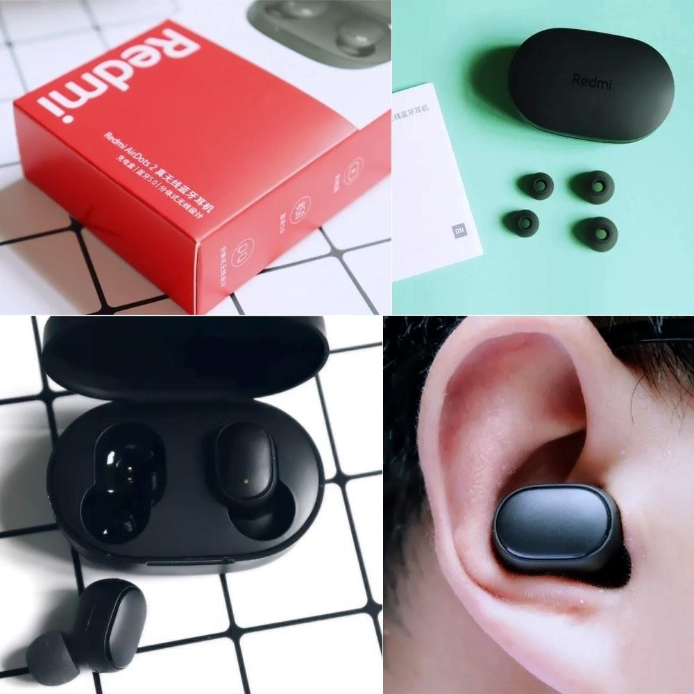 TWS Earphones With Mics For Android iOS, Black