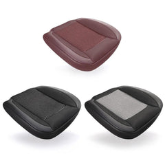 Car Seat Cushion Unique Ice Silk Fabric Pad Mesh Breathable Universal Comfortable Driver