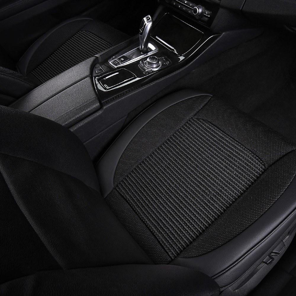 Car Seat Cushion Unique Ice Silk Fabric Pad Mesh Breathable Universal Comfortable Driver