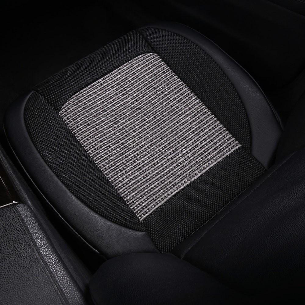 Car Seat Cushion Unique Ice Silk Fabric Pad Mesh Breathable Universal Comfortable Driver