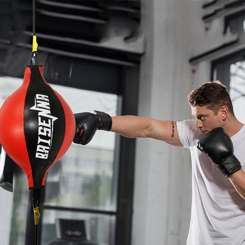 Punching Ball Pear Boxing Bag Training Reaction Speed Balls Muay Thai Punch Fitness Sports Equipment