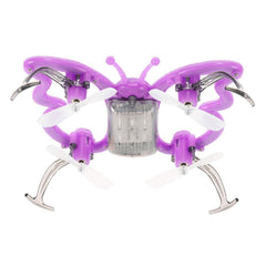 2.4GHz One-key Motion Controlling Butterfly Shape Drone RC Quadcopter RTF