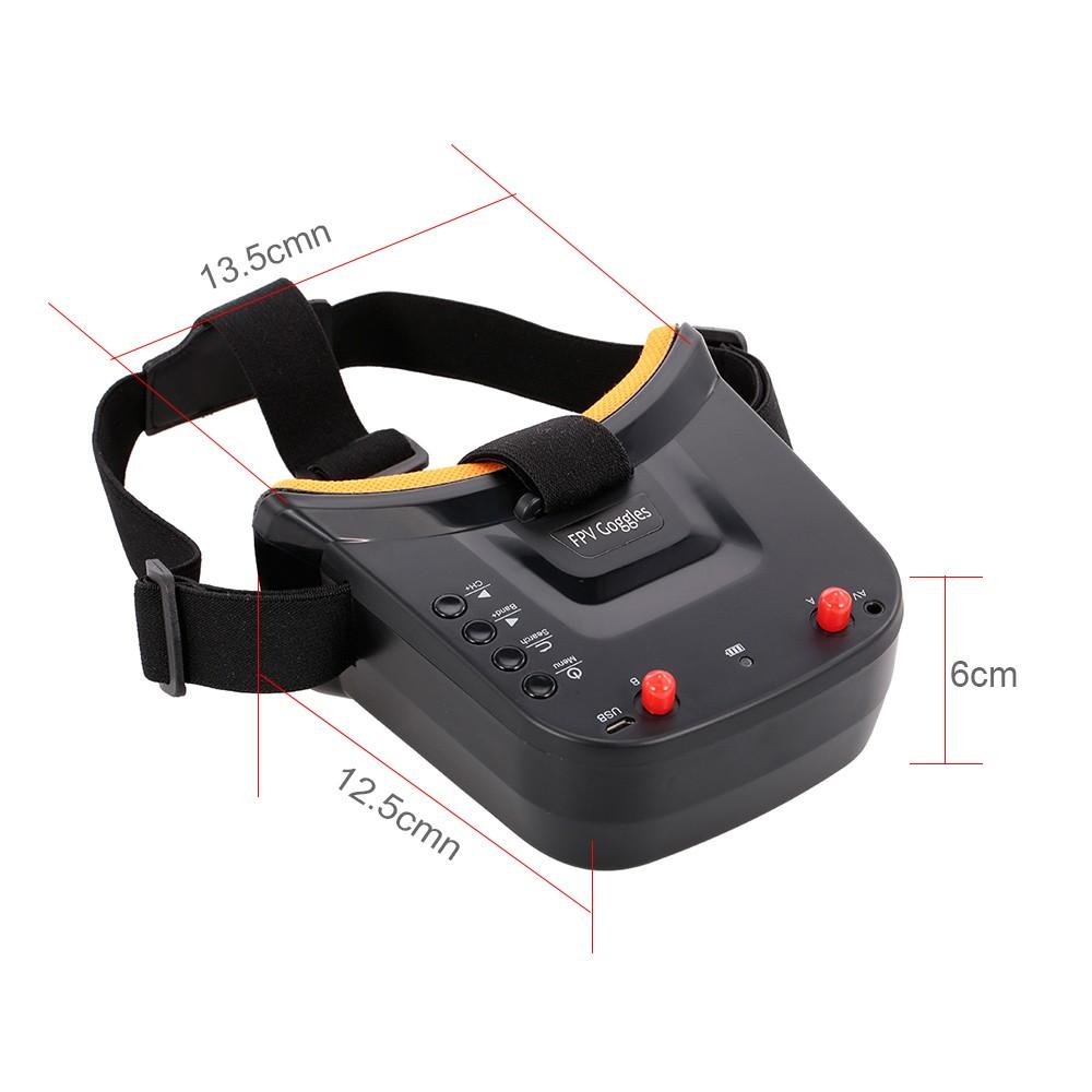 5.8G 40CH Dual Antennas FPV Goggles Video Glasses