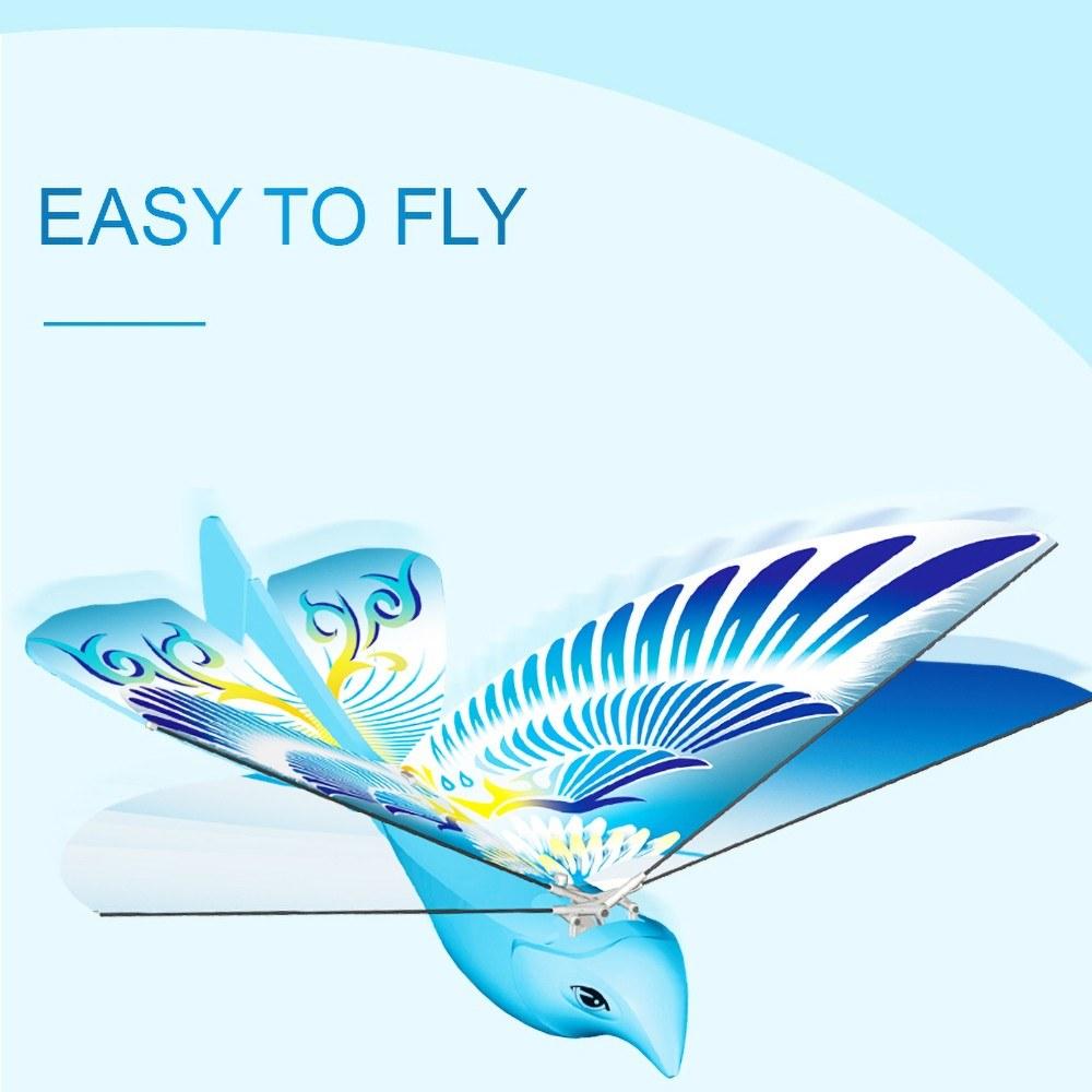 E-Bird Self-fly Bird Hand Throw Flying Toy Christmas Gift for Kids Children