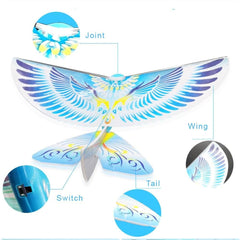 E-Bird Self-fly Bird Hand Throw Flying Toy Christmas Gift for Kids Children