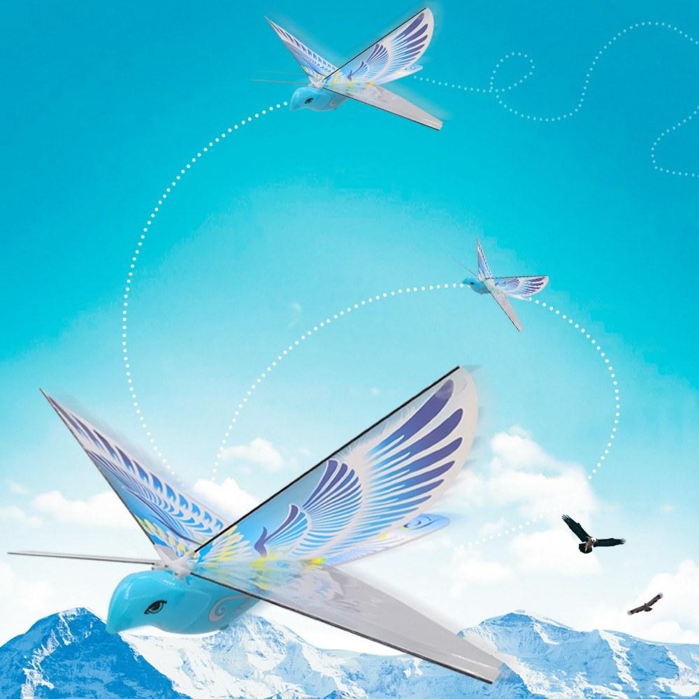 E-Bird Self-fly Bird Hand Throw Flying Toy Christmas Gift for Kids Children