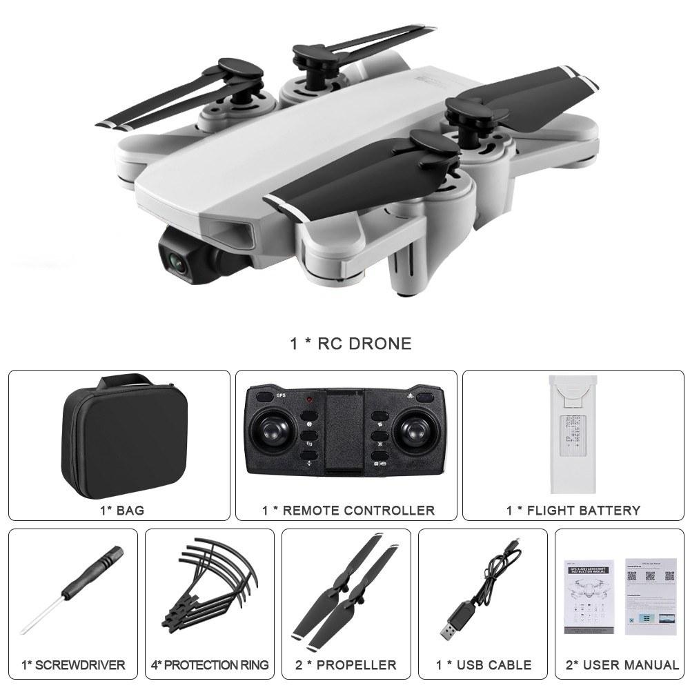 5G Wifi GPS 4K Camera RC Drone Foldable Optical Flow Positioning Quadcopter with Headless