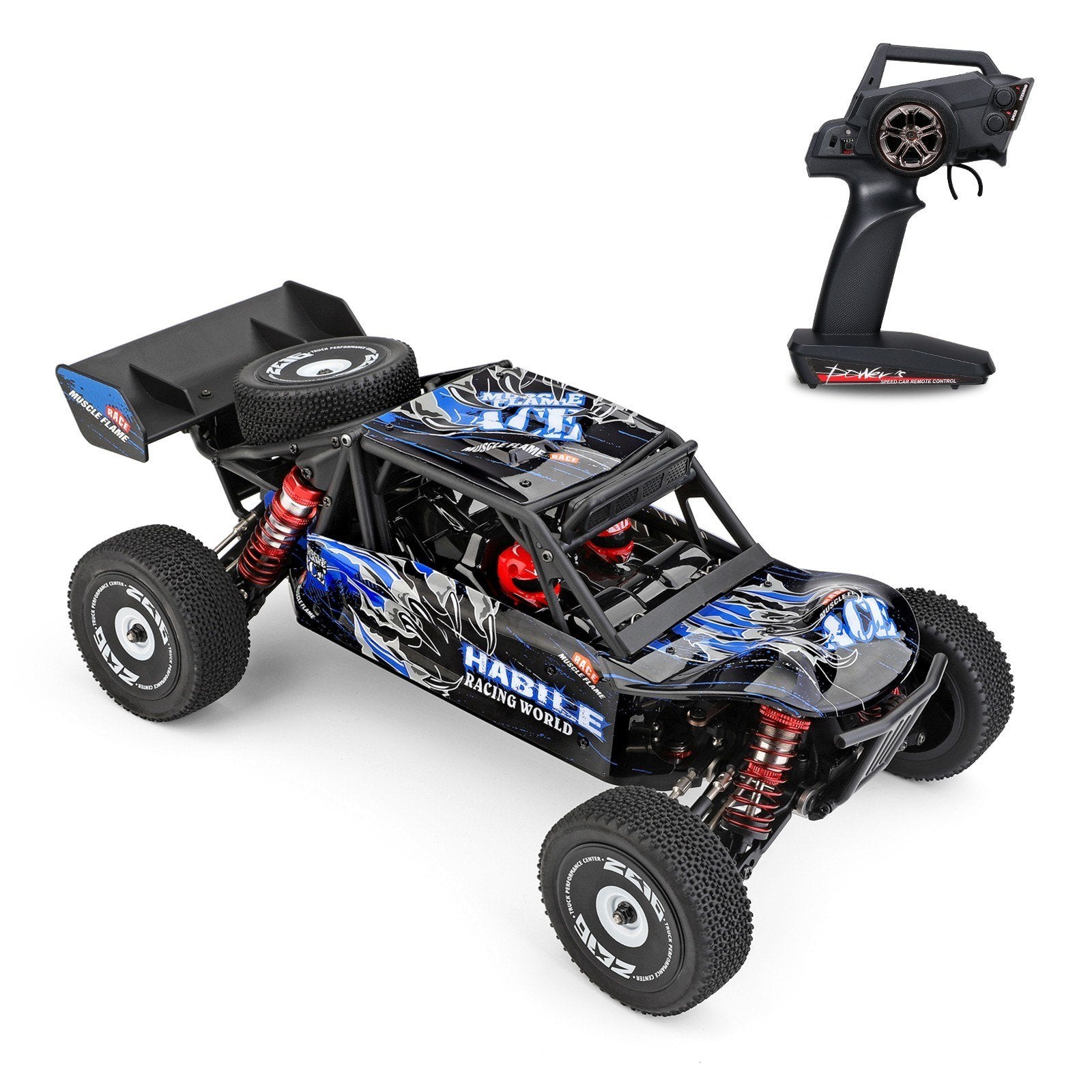 1/12 2.4GHz 60km/h Racing Car Off-Road Drift RTR 4WD with Aluminum Alloy Chassis Zinc Gear