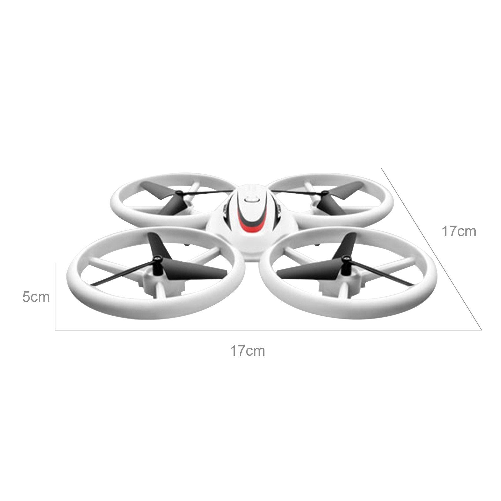 2.4GHz 4 Channel S123 LED Mini Drone for Kids Remote Control Small RC Quadcopter